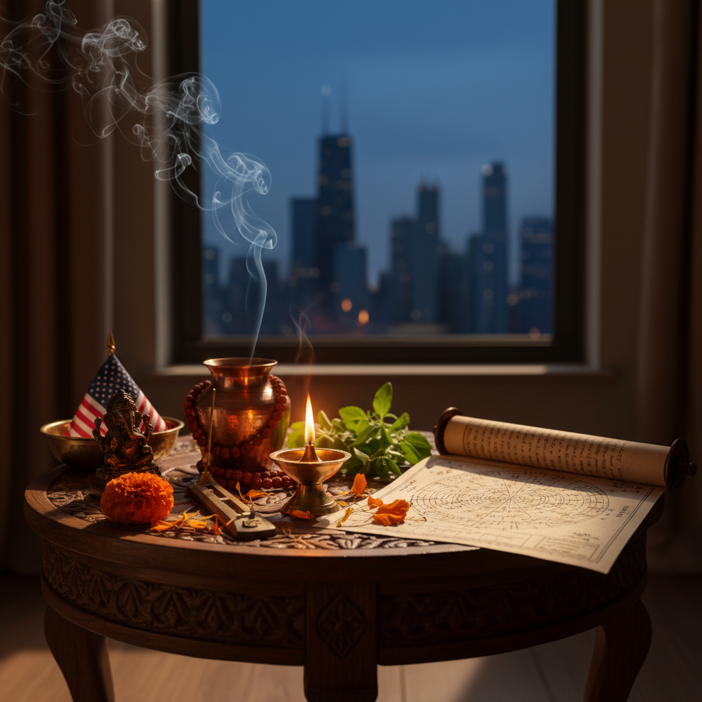 Indian Astrologer in Chicago: How Vedic Astrology Helps You Indian astrologer providing Vedic astrology reading in Chicago