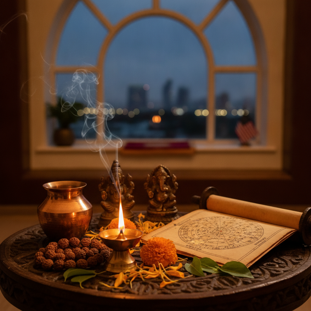 Indian astrologer providing Vedic astrology reading in San Diego