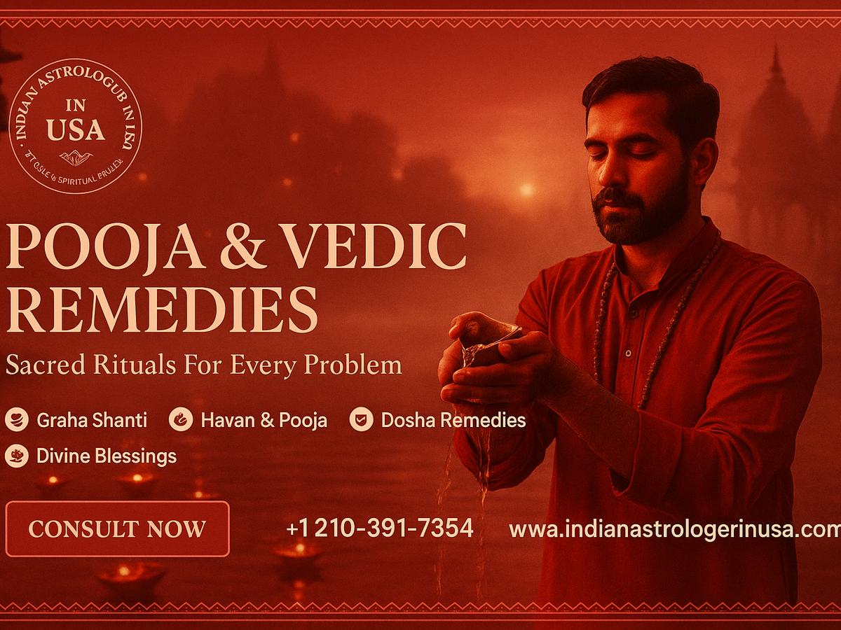 astrology remedies setup with lamps and ritual items in San Antonio office