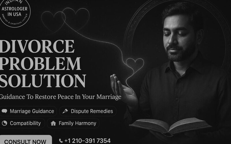 Divorce astrology consultation charts and warm lamp San Antonio