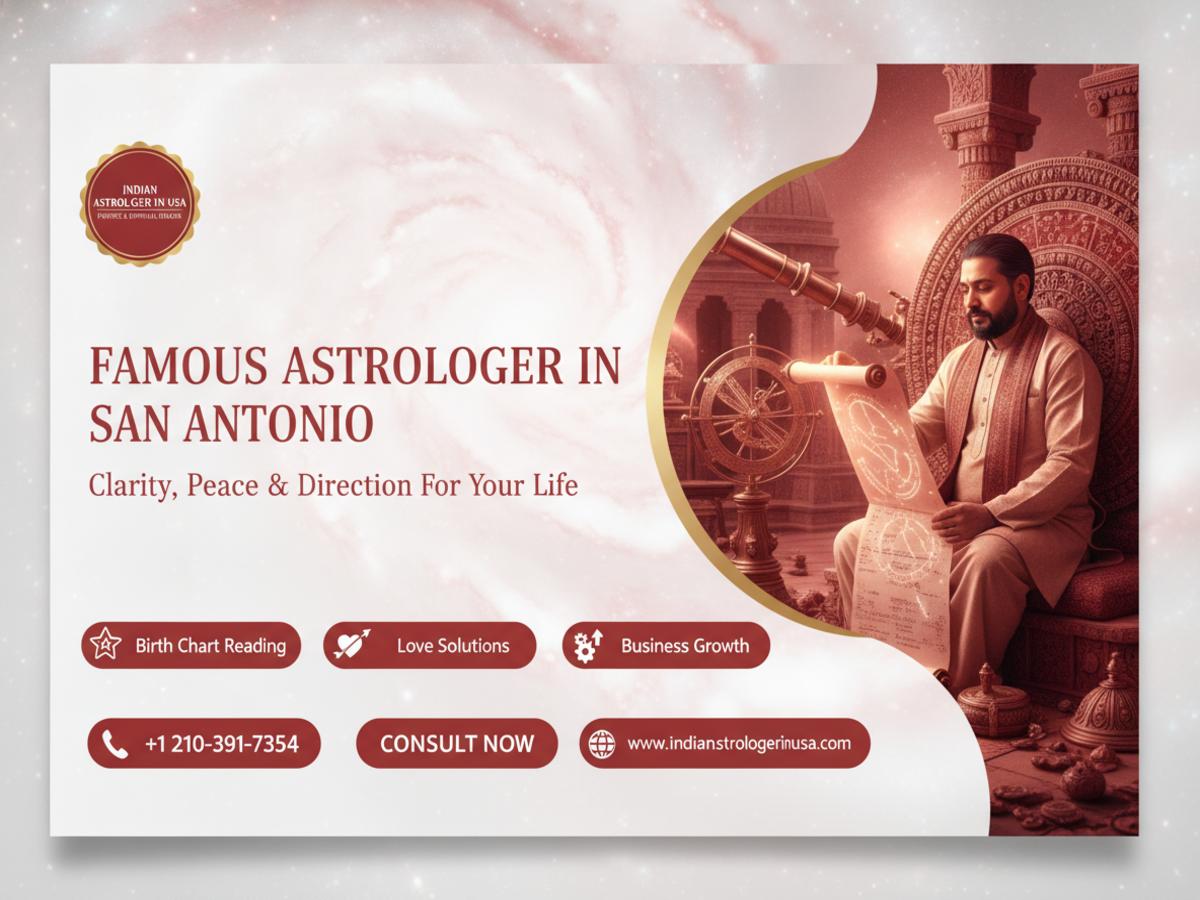 Vedic astrology charts and lamp representing famous astrologer San Antonio