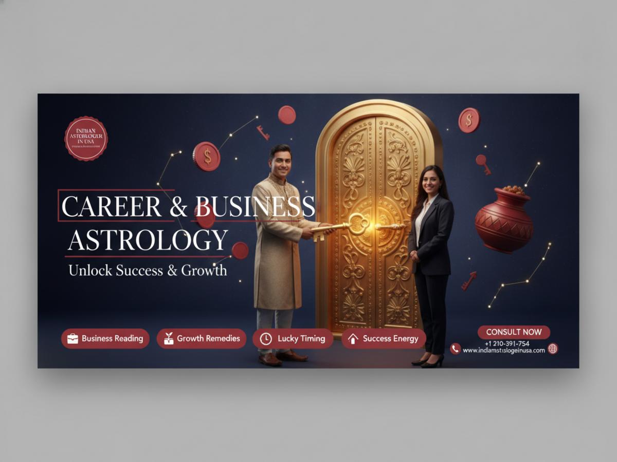 Promotion astrology consultation setup with Vedic chart San Antonio