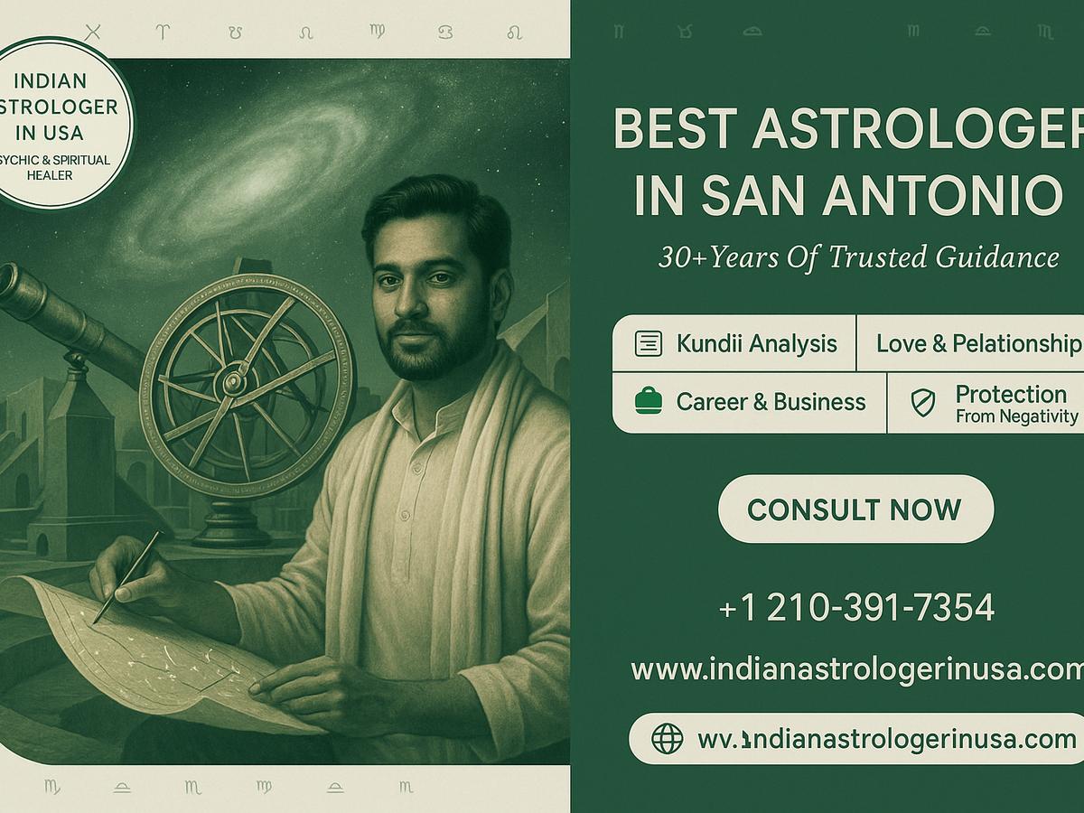 How to Connect with the Best Astrologer in San Antonio  
SLU - Indian Astrologer in USA San Antonio