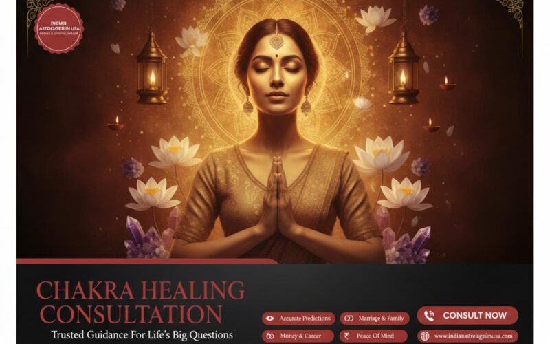 Chakra healing consultation space with calming crystals in San Antonio