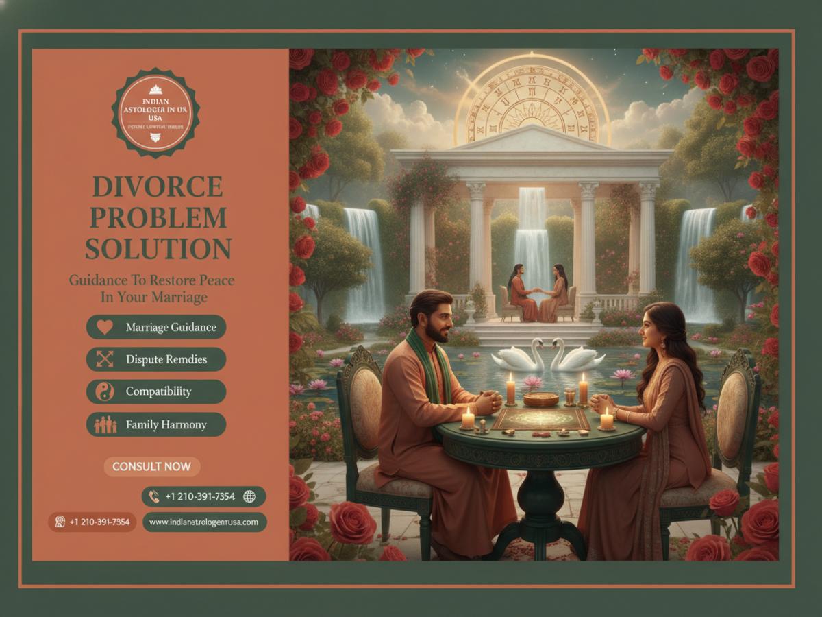 Divorce problem resolution chart and spiritual healing in San Antonio