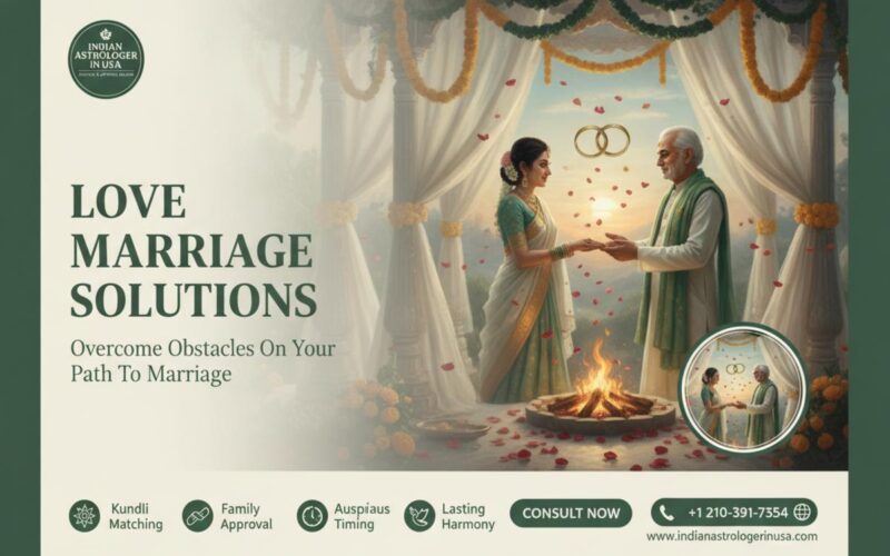Love marriage consultation with kundli reading in San Antonio, TX